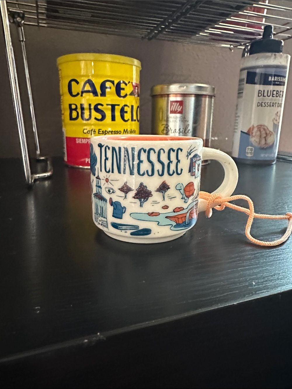 Starbucks Tennessee Been There Series 2019 2oz Mug Ornament